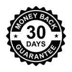 Black Stripe 30 day money back guarantee
